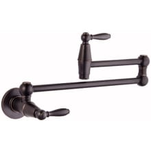 Port Haven 3.0 GPM Single Hole Wall Mounted Pot Filler
