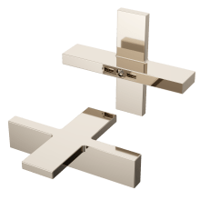 Verve Cross Handles Only for Widespread Bathroom Faucet and Deck Mounted Tub Filler