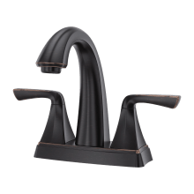 Selia Centerset Bathroom Faucet with Pop-Up Drain Assembly