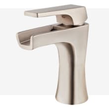 Kelen 1.2 GPM Single Hole Waterfall Bathroom Faucet with Metal Push & Seal Drain Assembly