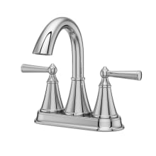 Saxton 1.2 GPM Centerset Bathroom Faucet with Push & Seal™ Drain