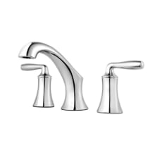 Iyla 1.2 GPM Widespread Bathroom Faucet with Metal Pop-Up Drain Assembly