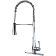 Zuri 1.8 GPM Single Hole Pre-Rinse High-Arc Kitchen Faucet - Includes Escutcheon