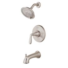 Northcott Pressure Balancing Tub and Shower Faucet with Multi Function Showerhead