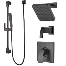 Pfister 016-2DFB Kenzo Wall Mounted Handshower and Diverter Trim Black color 