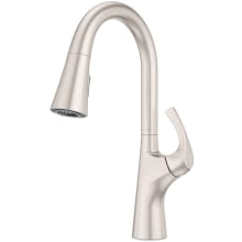 Talega 1.8 GPM Single Hole Pull Down Kitchen Faucet with TopPfit, MagnePfit, Auto-Align, and TiteSeal Technologies - Includes Escutcheon