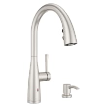 Raya 1.8 GPM Single Hole Pull Down Kitchen Faucet - Includes Escutcheon