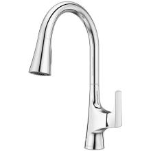 Norden 1.8 GPM Single Hole Pull Down Kitchen Faucet