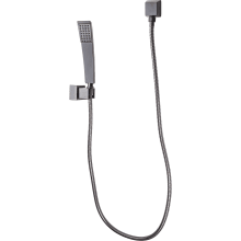 Kenzo Single Function Hand Shower Package with Bracket, Hose and Wall Supply - Less Rough In Valve
