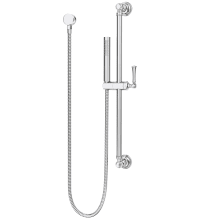 Tisbury Single Function Hand Shower with Slide Bar and Elbow Supply