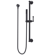 Tisbury Single Function Hand Shower with Slide Bar and Elbow Supply