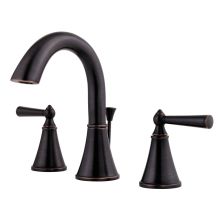 Saxton 1.2 GPM Widespread Bathroom Faucet with Metal Pop-Up Drain Assembly