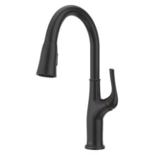 Highbury 1.8 GPM Single Hole Pull Down Kitchen Faucet with HydroBlade Spray