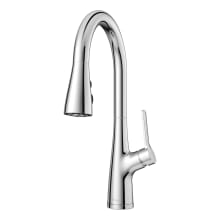 Neera 1.8 GPM Single Hole Pull Down Kitchen Faucet