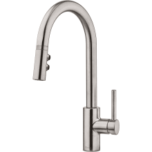 Stellen 1.8 GPM Single Hole Pull Down Kitchen Faucet - Includes Escutcheon