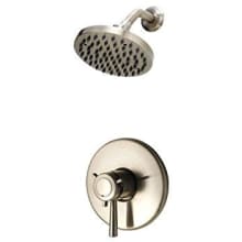 Thermostatic Shower Trim Package with Single Function Rain Shower Head