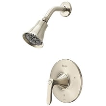 Weller Pressure Balancing Shower Trim with 1.75 GPM Single Function Shower Head - Less Rough-In Valve