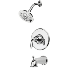 Avalon Tub and Shower Trim Package with Multi Function Shower Head, SecurePfit, and EZ Clean