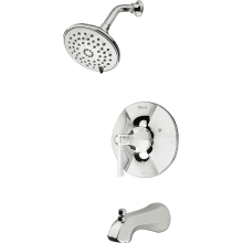 Arterra Tub and Shower Trim Package with Multi Function Shower Head and SecurePfit