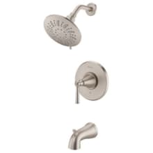Saxton Tub and Shower Trim Package with 1.8 GPM Multi Function Shower Head