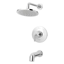 Tenet Tub and Shower Trim Package with 1.8 GPM Single Function Shower Head