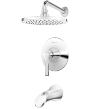 Rhen Tub and Shower Trim Package with 1.8 GPM Rain Shower Head