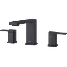 Deckard Deck Mounted Roman Tub Filler Trim with Metal Lever Handles and Built-In Diverter