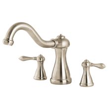 Marielle Deck Mounted Roman Tub Filler with Set of 2 Lever Handles