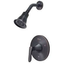 Weller Pressure Balancing Shower Trim with 1.75 GPM Single Function Shower Head - Includes Rough-In