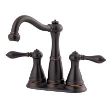 Marielle 1.2 GPM Centerset Bathroom Faucet with Metal Pop-Up Assembly
