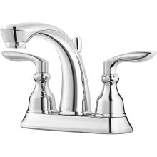Avalon 1.2 GPM Centerset Bathroom Faucet with Metal Pop-Up Drain Assembly