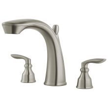 Avalon Widespread Deck Mounted Roman Tub Filler - Trim Only