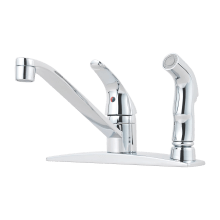 Pfirst Series 1.8 GPM Kitchen Faucet - Includes Side Spray and Escutcheon