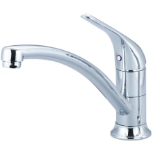 Legacy 1.5 GPM Single Hole Kitchen Faucet with 9-11/16" Reach Swivel Spout and Lever Handle