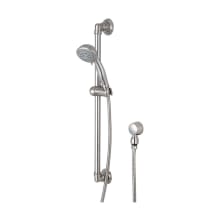 Del Mar 1.75 GPM Multi-Function Hand Shower Package - Includes Slide Bar, Hose, and Wall Supply
