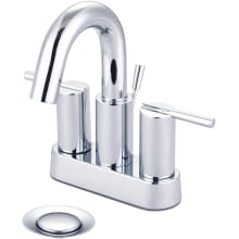 i2v 1.2 GPM Deck Mounted Centerset Bathroom Faucet with Pop-Up Drain Assembly