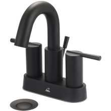 i2v 1.2 GPM Deck Mounted Centerset Bathroom Faucet with Pop-Up Drain Assembly