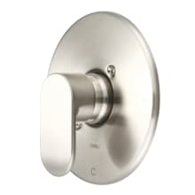 i1 Single Function Thermostatic Valve Trim Only with Single Lever Handle, and Volume Control – Less Rough In