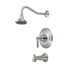 Americana Tub and Shower Trim Package with 1.75 GPM Single Function Shower Head, and 13" Shower Arm