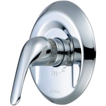 Legacy Single Function Thermostatic Valve Trim Only with Single Lever Handle, and Volume Control – Less Rough In