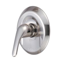 Legacy Single Function Thermostatic Valve Trim Only with Single Lever Handle, and Volume Control – Less Rough In