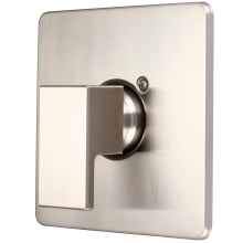 Mod Single Function Thermostatic Valve Trim Only with Single Lever Handle, and Volume Control – Less Rough In