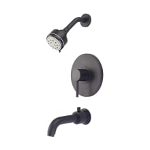 Motegi Tub and Shower Trim Package with 1.75 GPM Multi Function Shower Head