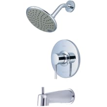 Motegi Tub and Shower Trim Package with 1.75 GPM Multi Function Shower Head