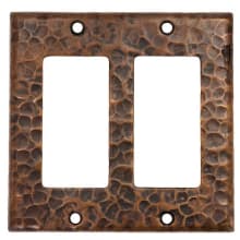Double Rocker Switch and GFI Outlet Wall Plate