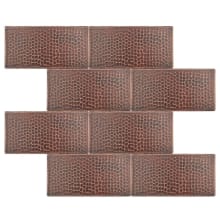 4" x 8" Rectangle Wall Tile - Unpolished Visual - Sold by Pack of (8)