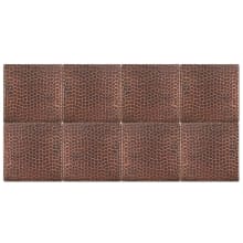 4" x 4" Square Wall Tile - Unpolished Visual - Sold by Pack of (8)