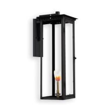 Alantowne 23" Tall Outdoor Gas Lantern Wall Sconce