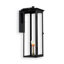 Alantowne 32" Tall Outdoor Gas Lantern Wall Sconce