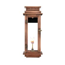 Nouveau 9" Wide Outdoor Wall-Mounted Lantern Natural Gas Configuration